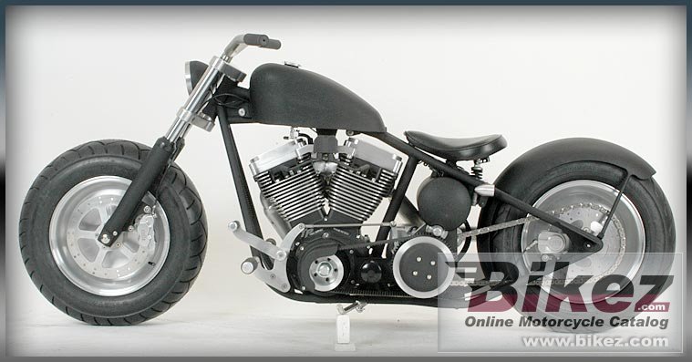Big Exile Cycles black bull picture and wallpaper from Bikez.com